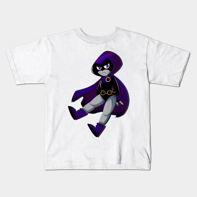 Raven Kids T-Shirt by scribblekisses